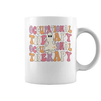 Groovy Occupational Therapy Therapist Halloween Ota Spooky Coffee Mug - Monsterry UK