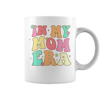Groovy Retro In My Mom Era Cool-Moms Club On Back Costume Coffee Mug - Seseable