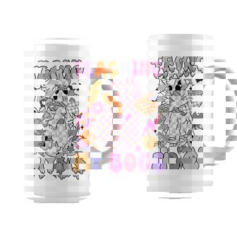 Groovy Teaching My Boos Disco Ball Ghost Halloween Teacher Coffee Mug - Thegiftio