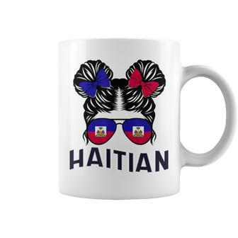 Haitian Heritage Month Haiti Haitian Girl Pride Flag Coffee Mug | Mazezy