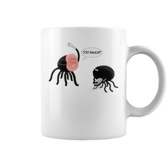Halloween At The Spider Family Funny Dad Joke Scary Costume Coffee Mug | Mazezy
