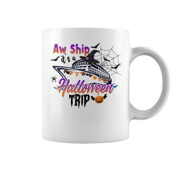 Halloween Cruise Squad Family 2023 Cruising Crew Trip Coffee Mug - Monsterry
