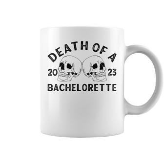 Halloween Death Of Bachelorette 2023 Skulls Bachelorette Coffee Mug | Mazezy