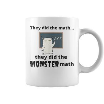 Halloween Math Teacher Ghost Monster Math Spooky Season Coffee Mug - Thegiftio UK