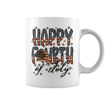 Happy 4Th Of July Us Flag Fourth Of July Patriotic American Patriotic Funny Gifts Coffee Mug | Mazezy