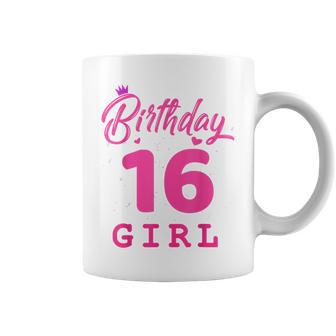 Happy Birthday Girls 16Th Party 16 Years Old Bday Coffee Mug | Mazezy