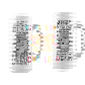 Happy Mothers Day Corgi Dog Lover Flower Dogs Mama Coffee Mug | Mazezy