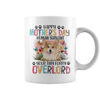 Happy Mothers Day Corgi Dog Lover Flower Dogs Mama Coffee Mug | Mazezy