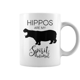 Hippo Hippopotamus Spirit Animal J000421 Coffee Mug | Mazezy