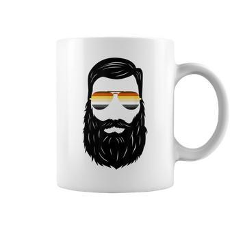 Hipster Daddy Gay Pride Lgbt Bear Mens Beard Coffee Mug | Mazezy