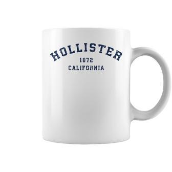 Hollister California Vintage State Usa Flag Athletic Style California Gifts And Merchandise Funny Gifts Coffee Mug | Mazezy