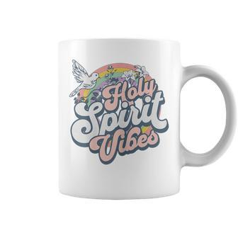Holy Spirit Vibes Retro Vintage Christian For Coffee Mug