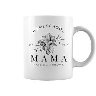 Homeschool Mama Mom Raising Arrows Mother's Day Coffee Mug - Seseable