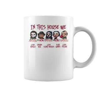 Horror Scary Halloween Old Movies Characters Matching Family Coffee Mug - Thegiftio UK