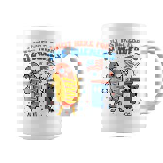 Hot Dog Im Just Here For The Wieners Funny 4Th Of July Coffee Mug | Mazezy