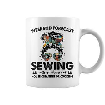 House Cleaning Or Cooking- Sewing Mom Life-Messy Mothers Coffee Mug | Mazezy