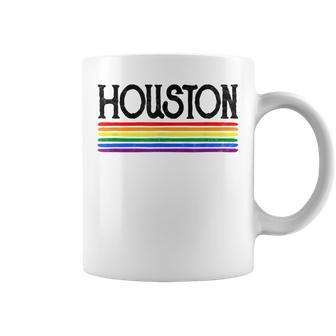 Houston Gay Pride 2019 World Parade Rainbow Flag Lgbt Coffee Mug | Mazezy