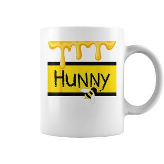 Hunny Honey Jar Simulating With Dripping Honey And A Bee Coffee Mug | Mazezy