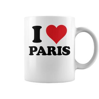 I Heart Paris First Name I Love Personalized Stuff Coffee Mug | Mazezy