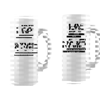 I Love It When My Wife Lets Me Work On The Car Gift For Mens Funny Gifts For Wife Coffee Mug | Mazezy