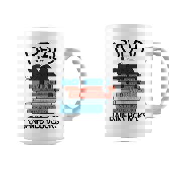 I Read Banned Books Black Cat Reader Librarian Freadom Women Coffee Mug | Mazezy