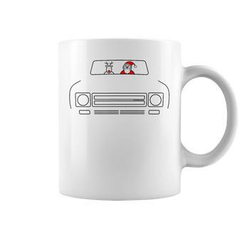 Ih Scout Ii Classic 4X4 Truck Christmas Edition Coffee Mug | Mazezy