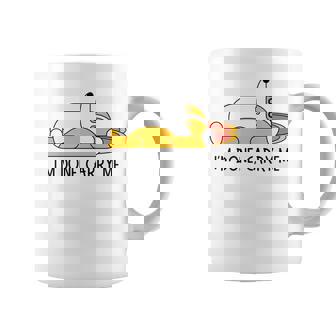 Im Done Carry Dog Lovers Sleeping Corgi Memes Just Chillin Coffee Mug | Mazezy