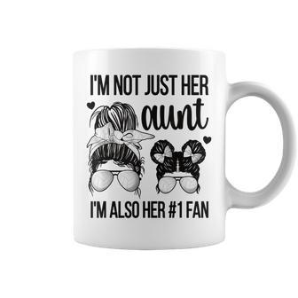 I'm Her Fan Proud Volleyball Auntie Volleyball Aunt Coffee Mug | Mazezy AU