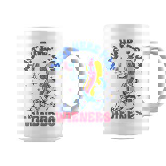 Im Just Here For The Wieners Funny Fourth Of July Hot Dog Coffee Mug | Mazezy