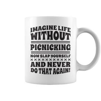Imagine Life Without Picnicking Coffee Mug | Mazezy