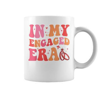 In My Engaged Era Groovy Bride Bachelorette Party Women Men Coffee Mug - Monsterry UK