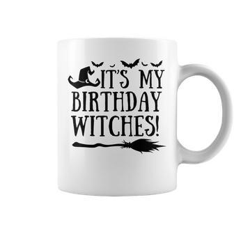 It's My Birthday Witch Halloween October Birthday Coffee Mug - Thegiftio UK