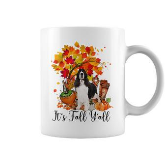 It's Fall Y'all Springer Spaniel Dog Halloween Thanksgiving Dog Halloween Coffee Mug | Mazezy