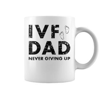 Ivf Dad Retrieval Day Infertility Transfer Funny Father Gift Coffee Mug | Mazezy