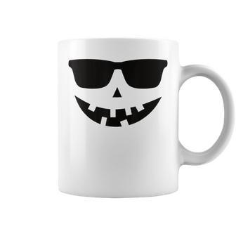 Jack O Lantern Sunglasses Pumpkin Funny Halloween Costume Gift For Women Coffee Mug - Thegiftio UK