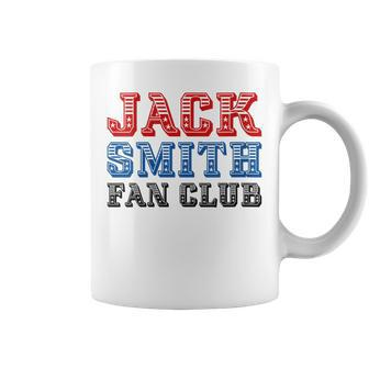Jack Smith Fan Club Retro Usa Flag American Funny Political Coffee Mug - Monsterry CA