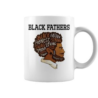 Junenth Black Fathers Matter Fathers Day Pride Dad Black Coffee Mug | Mazezy