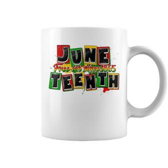 Junenth Free-Ish Since 1865 Black Proud African Melanin Coffee Mug - Thegiftio UK