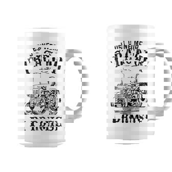 Just One More Tractor I Promise Funny Vintage Farming Gag Gift For Women Coffee Mug - Thegiftio