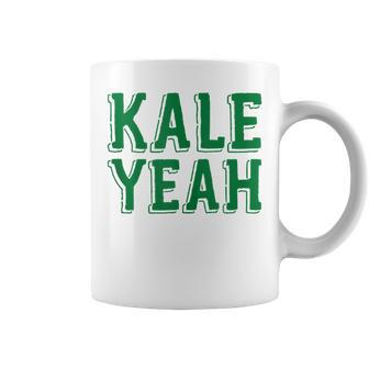 Kale Yeah Vegetarian Vegan Christmas For Mom Dad Coffee Mug | Mazezy DE