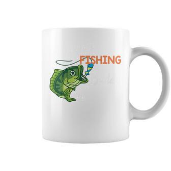 Kids Fishing- Daddy Fishing-Buddy Fly Bass Boy Toddler Funny Coffee Mug - Seseable