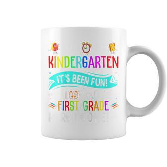 Kids Last Day So Long Kindergarten Look Out 1St Grade Here I Come Coffee Mug | Mazezy CA