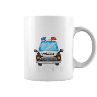 Kids Police Officer This Boy Loves Police Cars Toddler Coffee Mug - Seseable
