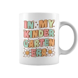 In My Kindergarten Era Groovy Kindergarten Back To School Coffee Mug - Seseable