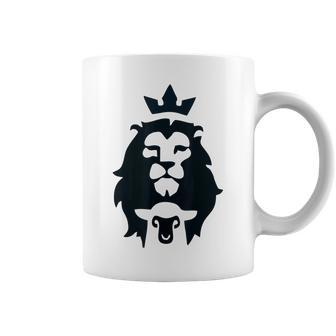 King Lion Lamb Christian Coffee Mug | Mazezy