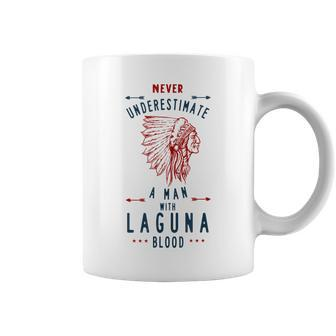 Laguna Native American Indian Man Never Underestimate Coffee Mug - Seseable