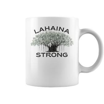 Lahaina Banyan Tree Maui Hawaii Strong Coffee Mug | Mazezy