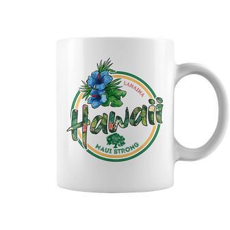 Lahaina Maui Tropical Flower Vacation Beach Coffee Mug - Monsterry AU