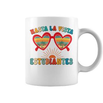 Last Day Of School Spanish Teacher Graduation Hello Summer Coffee Mug - Seseable