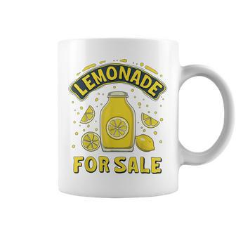Lemonade For Sale Summer Lemon Aid Stand Kids Boys Girls Coffee Mug | Mazezy